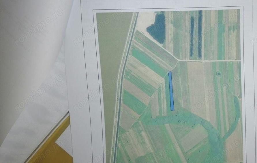 Teren de 4000 mp, în Racovița