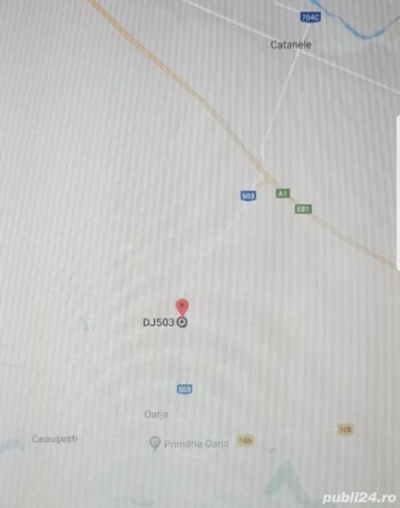 Teren de 6500 mp, în Exterior Vest
