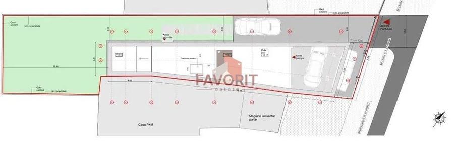 Teren Construcții intravilan de 312 mp, în Șagului
