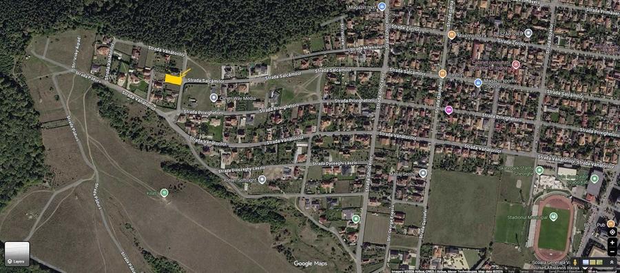 Teren de 633 mp, în Central