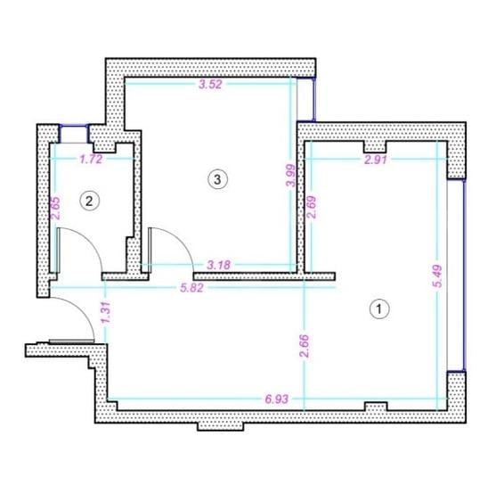 Apartament 2 camere, 45 mp, finisat, zona Donath - 6