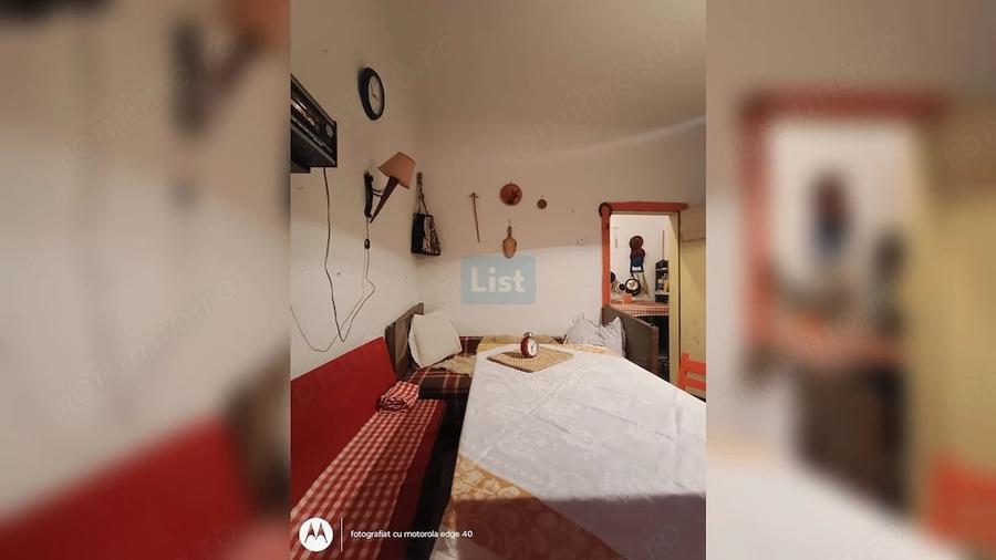 Casă cu 2 camere cu Teren 800 Mp în Beliș