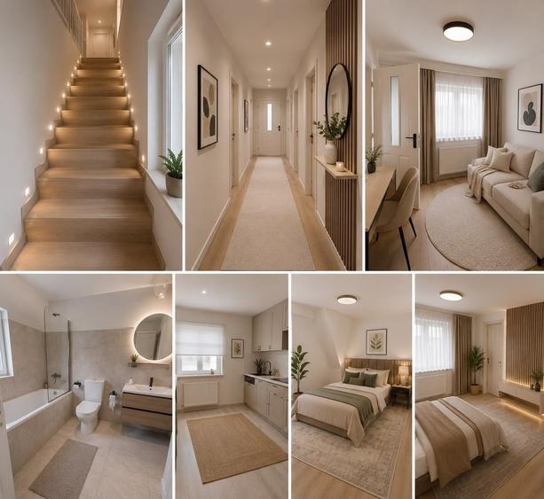 Apartament cu 2 camere decomandat în Hârsești