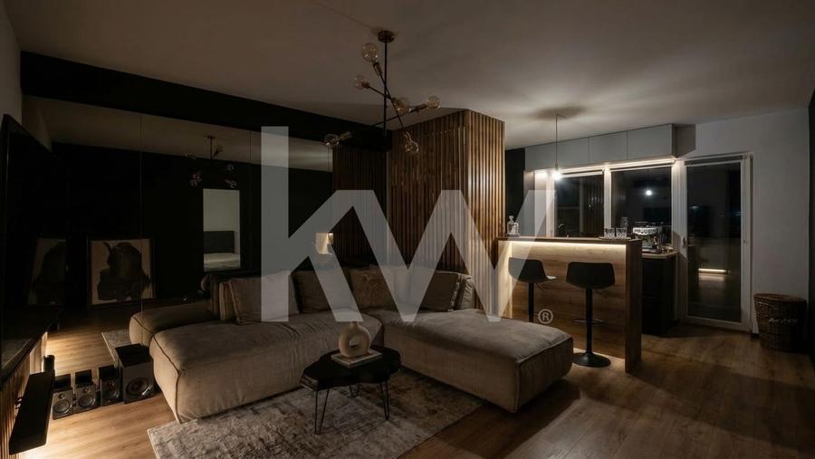 Apartament cu 2 camere semidecomandat, mobilat în Sânpetru