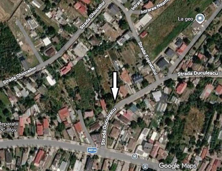 Teren de 1724 mp, în Domnești