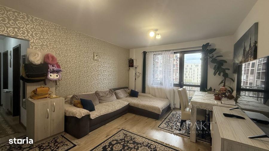 Apartament cu 2 camere, mobilat în Borhanci