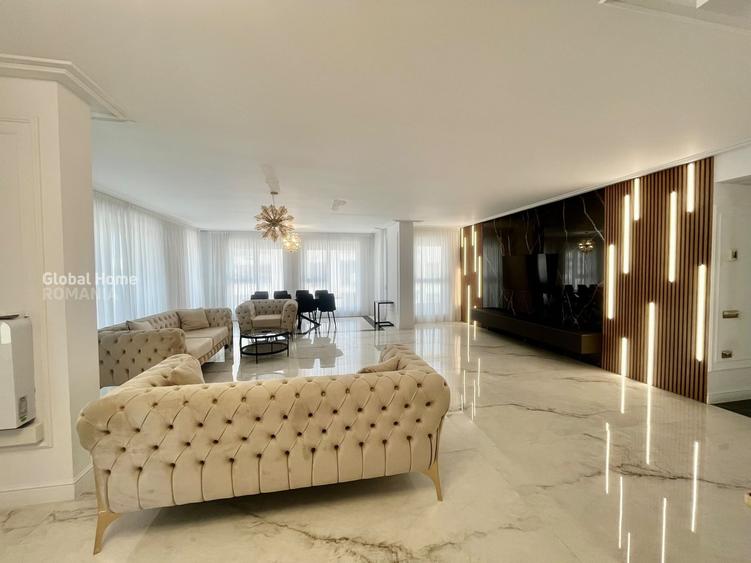 Apartament cu 5 camere decomandat, mobilat în Pipera