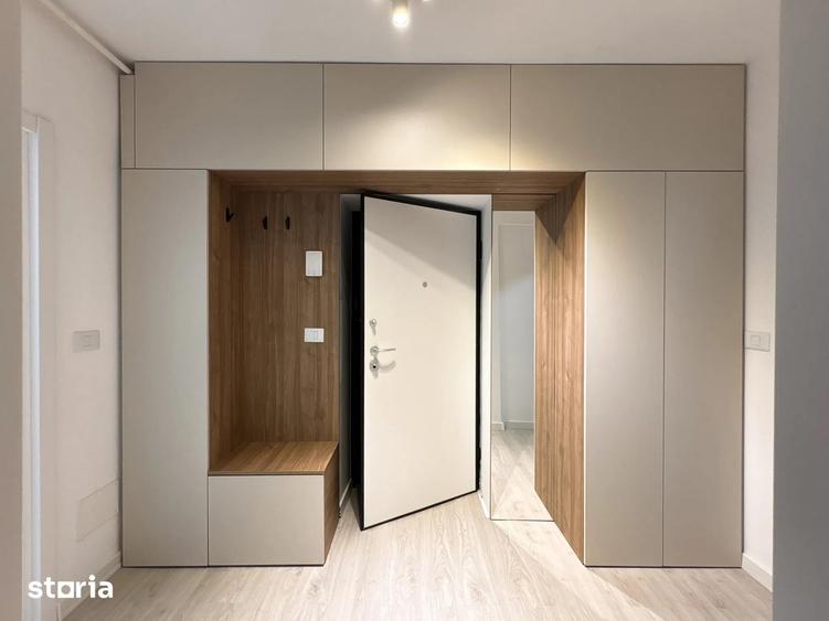 Apartament cu 2 camere semidecomandat, mobilat în Pipera