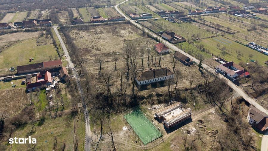 Casă cu 8 camere cu Teren 7235 Mp în Traian Vuia