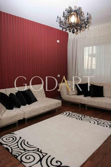 Apartament cu 3 camere decomandat, mobilat în Herăstrău