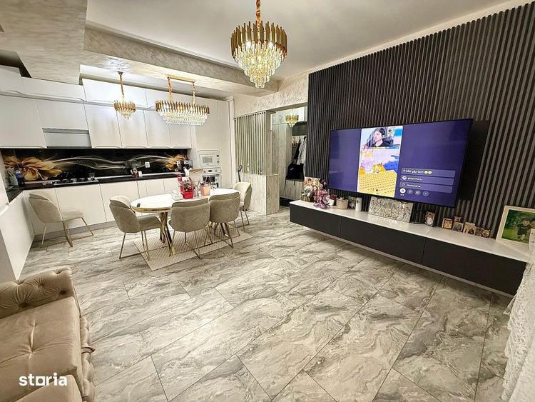Apartament cu 3 camere decomandat, mobilat în Chiajna