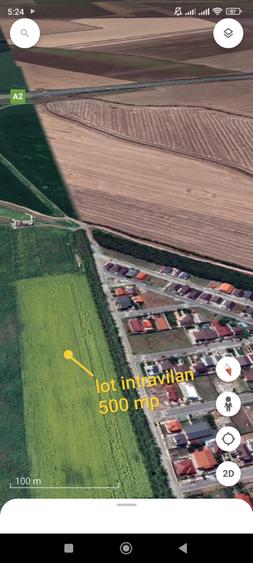Teren Construcții intravilan de 500 mp, în Valu lui Traian