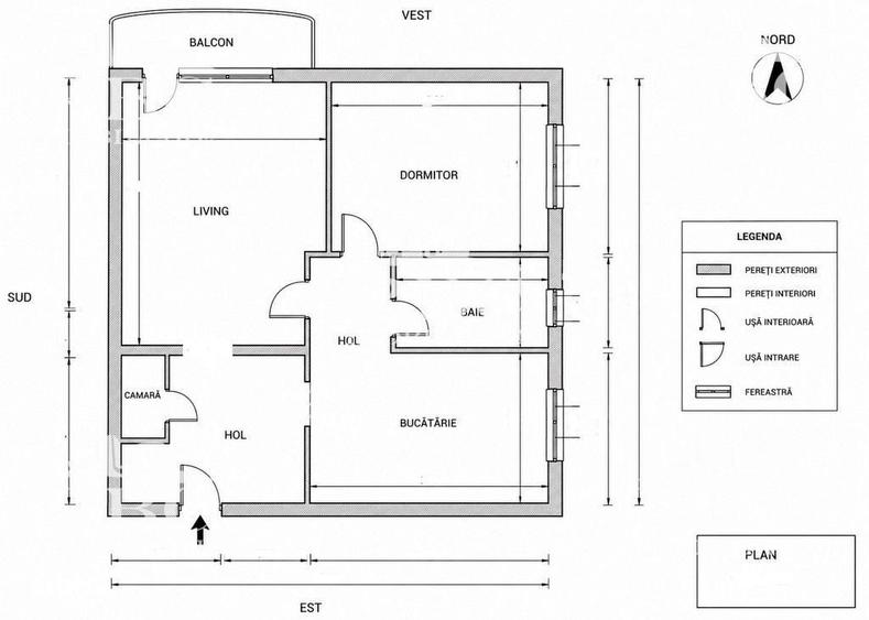 Apartament 2 camere Manastur - 8