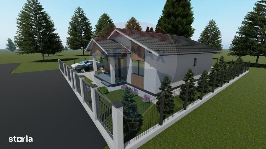 Casă cu 3 camere în Cicârlău