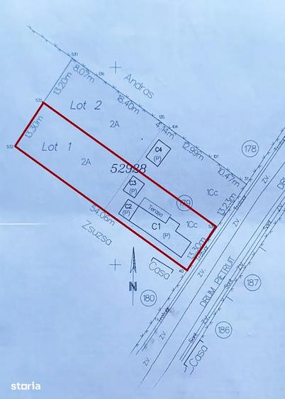 Casă cu 3 camere cu Teren 720 Mp în Paleu