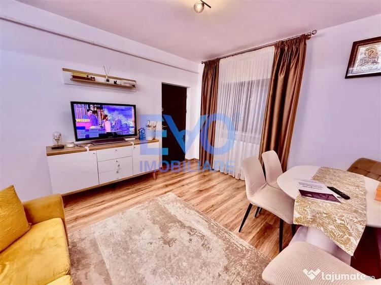 Apartament cu 3 camere nedecomandat în Lunca Cetățuii