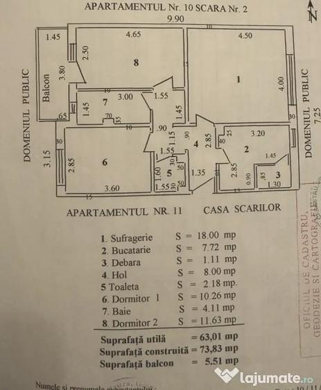 Apartament 3 camere - 3
