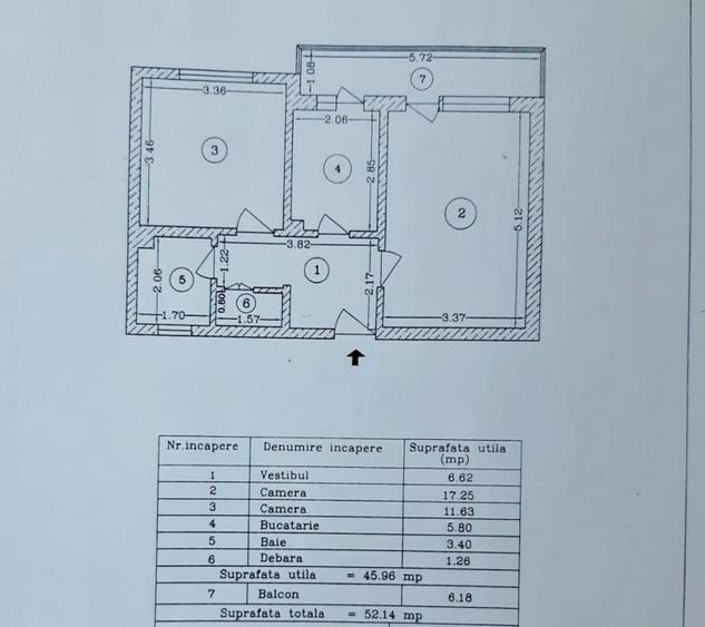 Ap. 2 camere Ciresica, aproape de Univ. Ovidius si statiunea Mamaia - 1