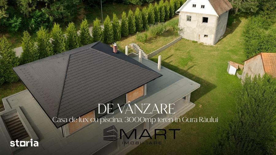 Casă cu 7 camere cu Teren 2666 Mp în Gura Râului