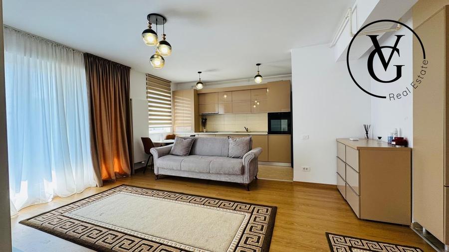 Apartament cu 2 camere semidecomandat, mobilat în Tomis Plus