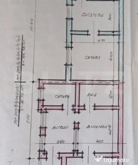 Casă cu 4 camere cu Teren 856 Mp în Turda