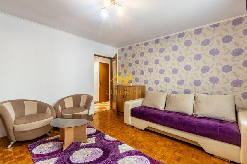 Apartament cu 2 camere decomandat, mobilat în Mănăștur