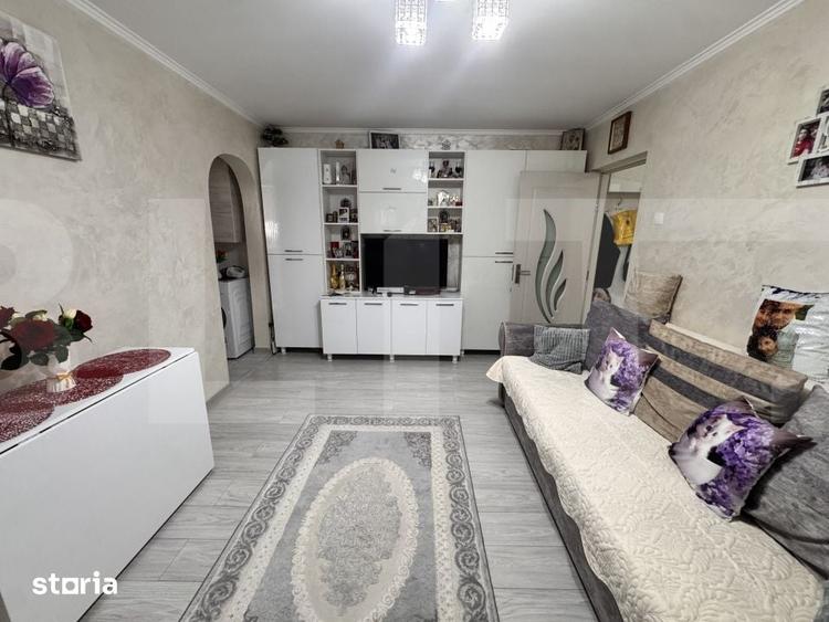 Apartament cu 2 camere semidecomandat în Central