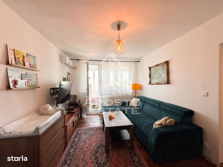 Apartament cu 2 camere semidecomandat în Central
