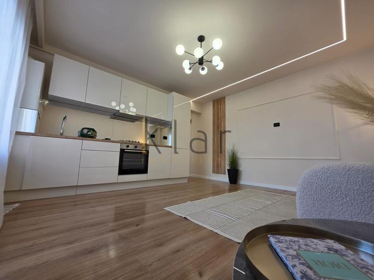 Apartament cu 2 camere semidecomandat, mobilat în Florești