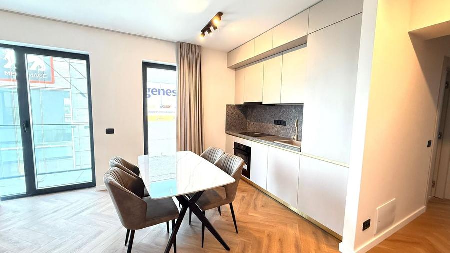 Apartament cu 2 camere, mobilat în Băneasa