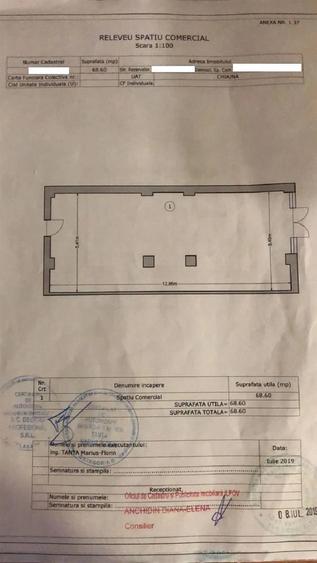 Spațiu comercial, de 69 mp, în Chiajna