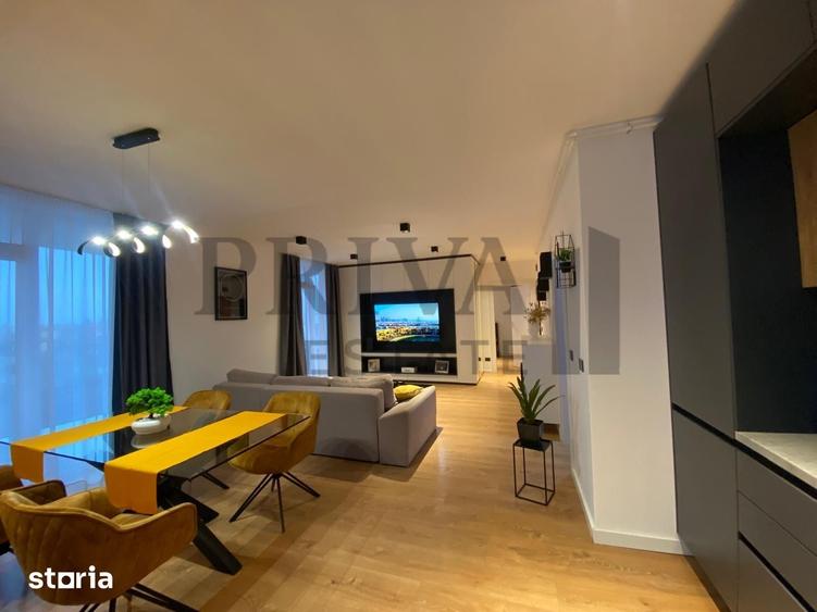Apartament de lux, 2 camere, 62 mp + 13 mp terasa, loc de parcare - 14
