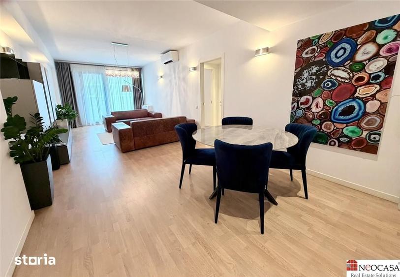 Apartament elegant cu 3 camere de inchiriat in zona Herastrau, parcare - 8