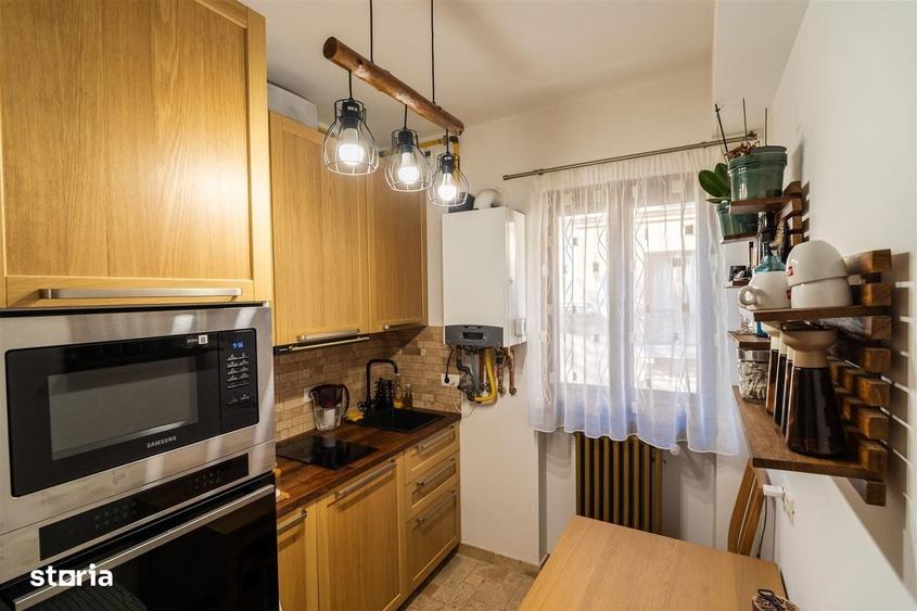 Apartament cu 2 camere semidecomandat, mobilat în Dorobanți