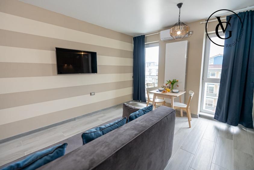 Apartament cu 2 camere semidecomandat, mobilat în Mamaia-Sat
