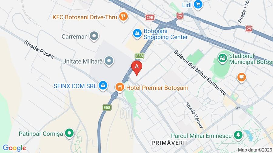 Apartament cu 3 camere semidecomandat, mobilat în Central
