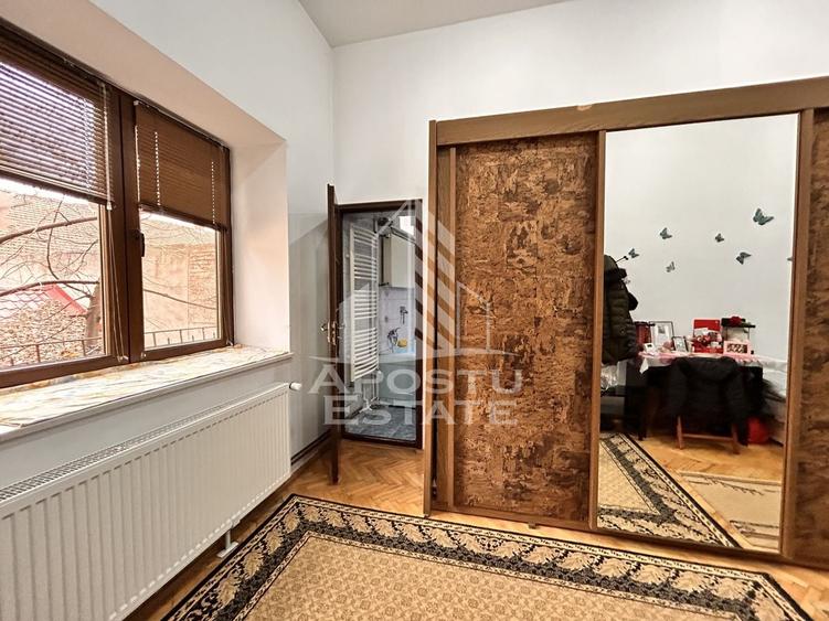 Apartament cu 2 camere nedecomandat, mobilat în Iosefin