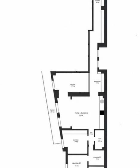 Apartament cu 3 camere decomandat în Ferdinand