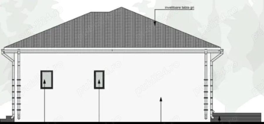 Casă cu Teren 410 Mp în Bordei
