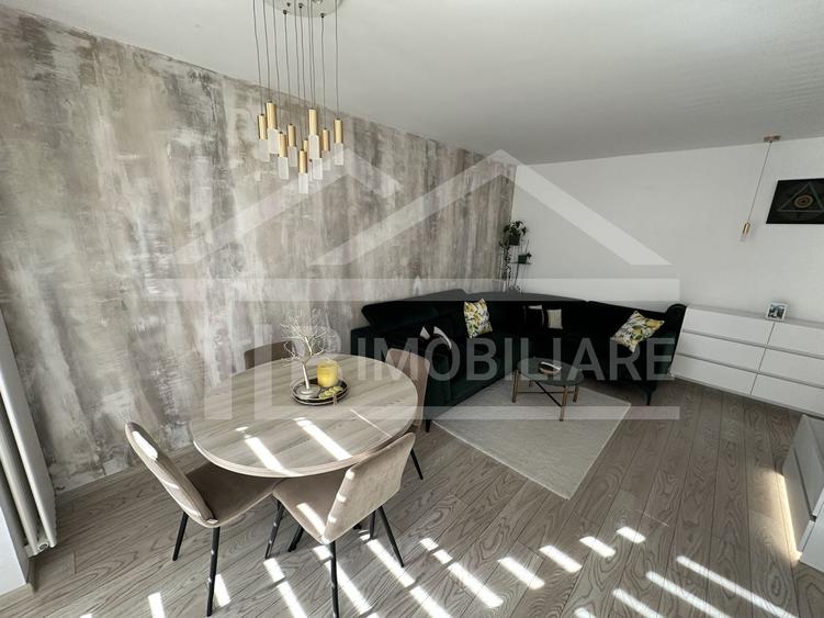 Apartament cu 2 camere semidecomandat în Libertății