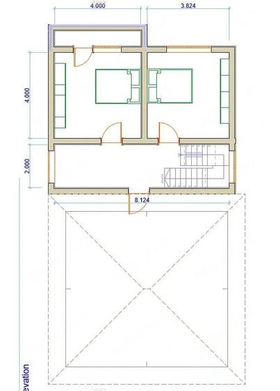 Casă cu 3 camere cu Teren 761 Mp în Central