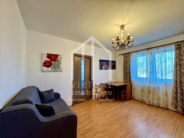 Apartament cu 3 camere semidecomandat în Hipodrom 3