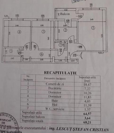 APARTAMENT 3 CAMERE - EXERCI?IU - 2