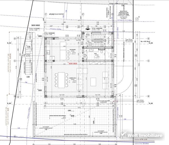 Duplex cu 5 camere cu Canalizare în Grigorescu