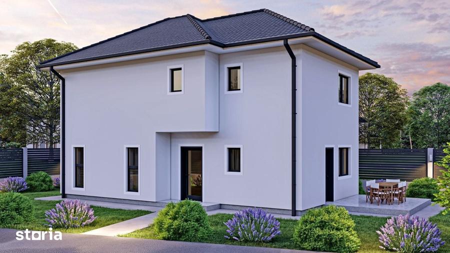Casă cu 4 camere cu Teren 339 Mp în Cristian