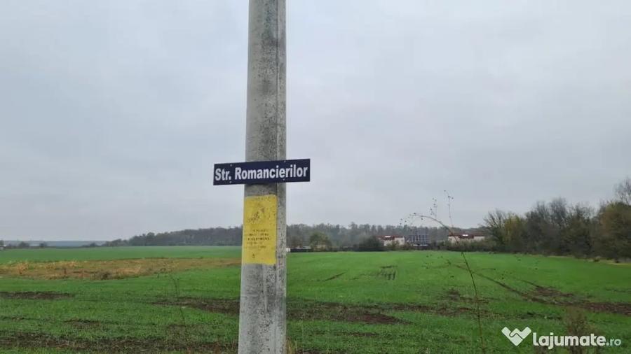 Teren de 3000 mp, în Brănești