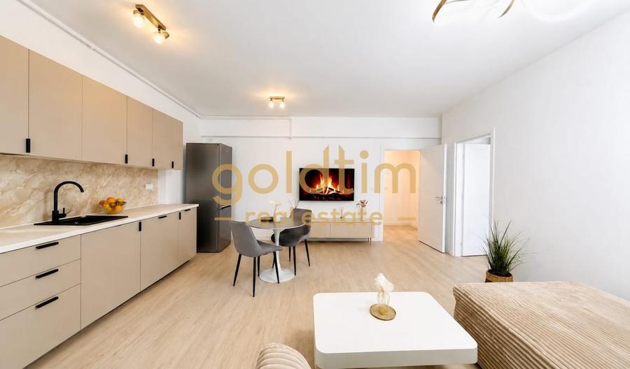 Apartament cu 2 camere decomandat, mobilat în Pipera