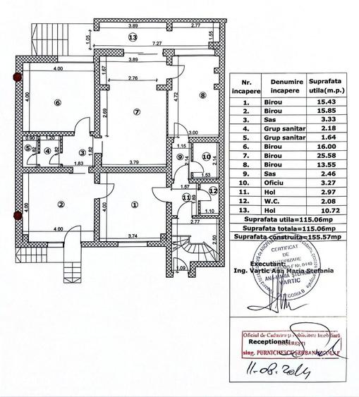 Apartament cu 4 camere în Domenii