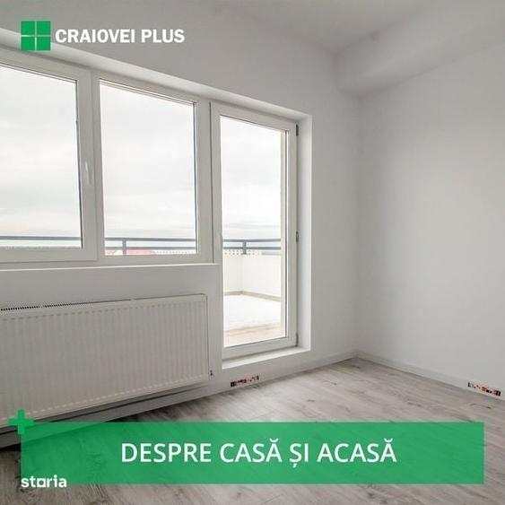 Apartament cu 3 camere semidecomandat în Craiovei