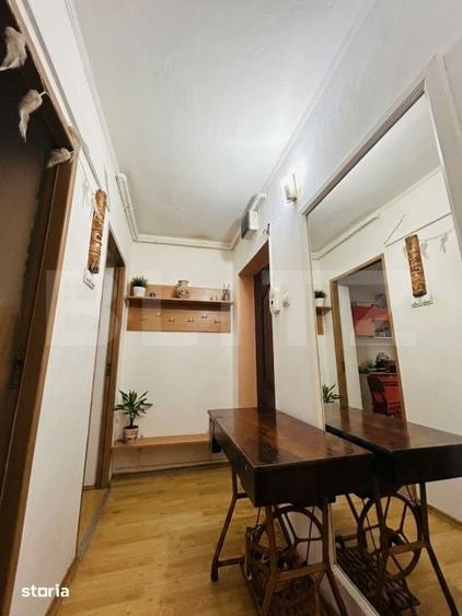 Apartament cu 2 camere semidecomandat în Central
